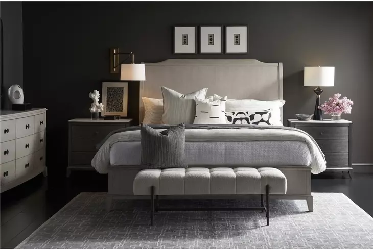 Waverly Rolling Fog 9 Drawer Dresser