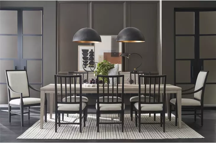Waverly Beige and Black Upholstered Host Chair Set of 2