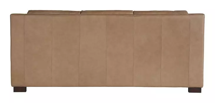 Flexwell Brown Leather 93" Dual Power Reclining Mixon Sofa with USB Charging