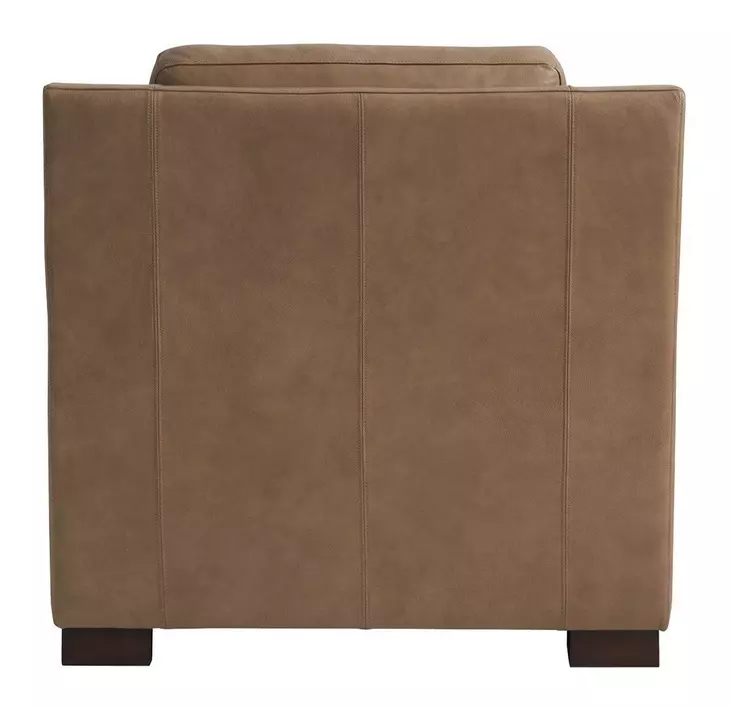 Flexwell Brown Leather Power Recliner with USB Charging