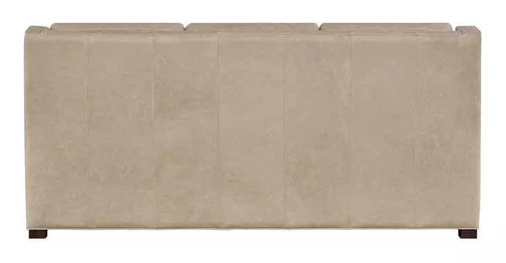 Serene Beige Leather 84" Dual Power Reclining Sofa with USB Charging
