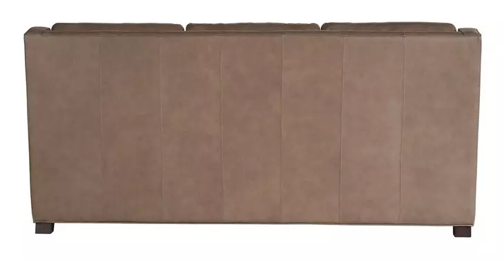 Flexwell Brown Leather 84" Dual Power Reclining Kelce Sofa with USB Charging
