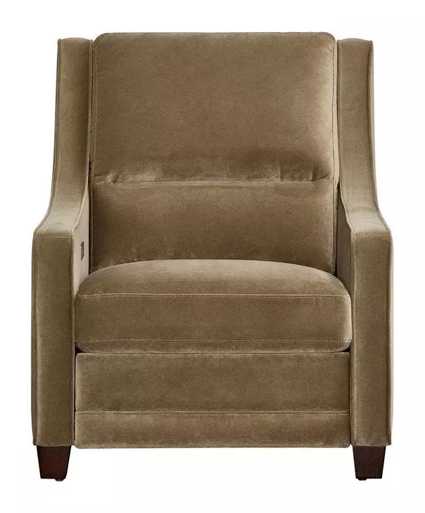 Serene Brown Dual Power Recliner with USB Charging