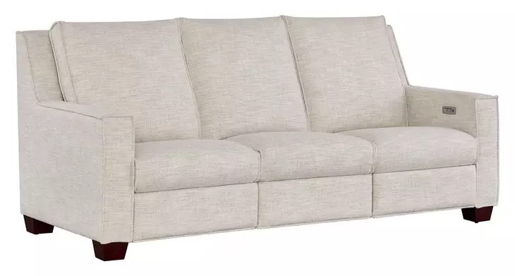 Tucker Beige Performance Fabric 90" Power Reclining Sofa with USB Charging