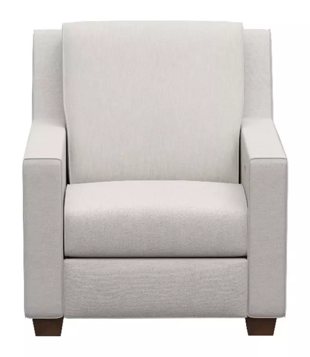 Tucker Beige Performance Fabric Power Recliner with USB Charging