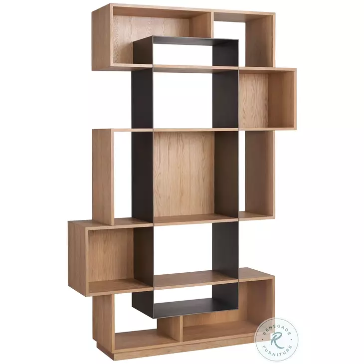 Maddox Natural Oak Etagere