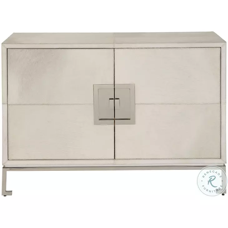 Goldenrod Gray Accent Cabinet