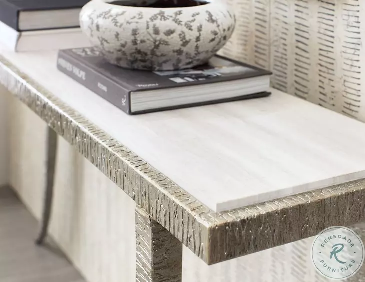 Sabre Silver Console Table