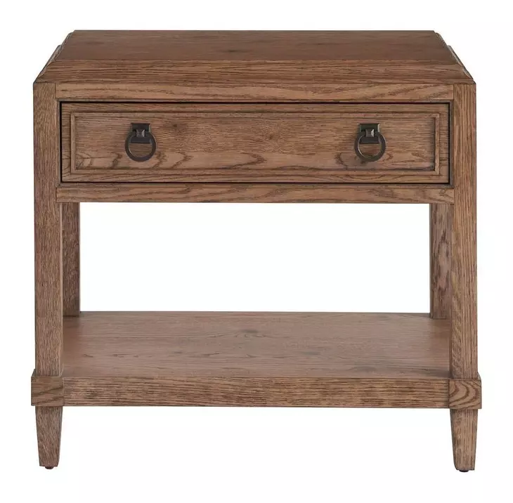Griffith Park Sienna 1 Drawer Open Nightstand with USB Charging