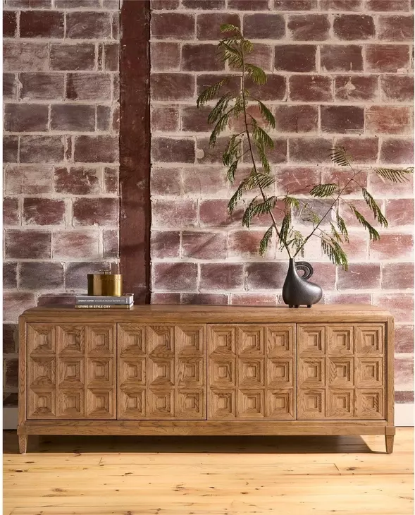 Griffith Park Sienna 4 Door Entertainment Credenza