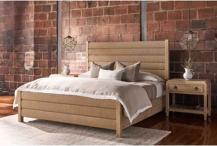 Griffith Park Canyon 1 Drawer Open Nightstand with USB Charging