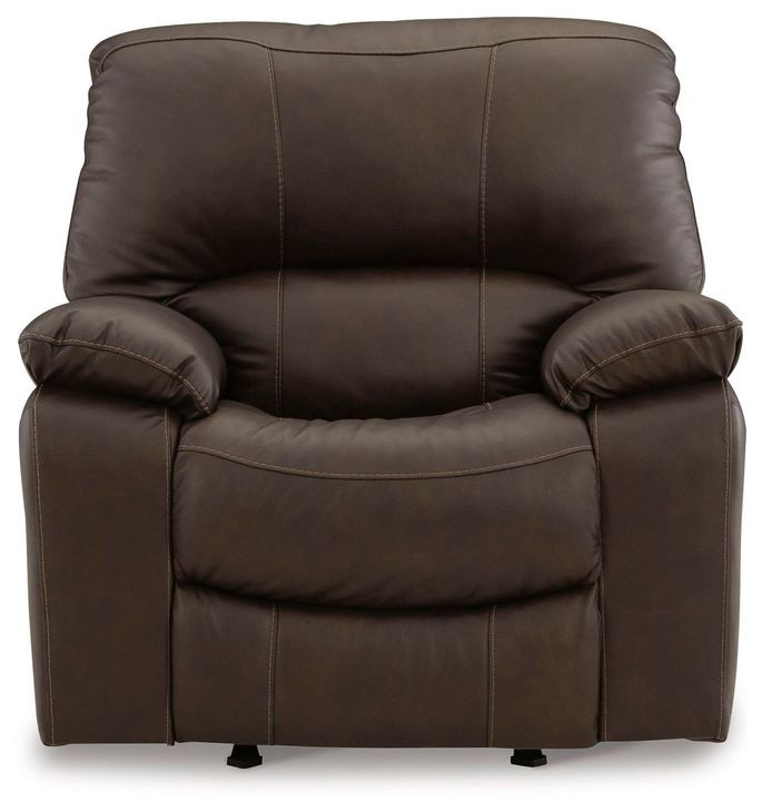 Leesworth Dark Brown Power Recliner