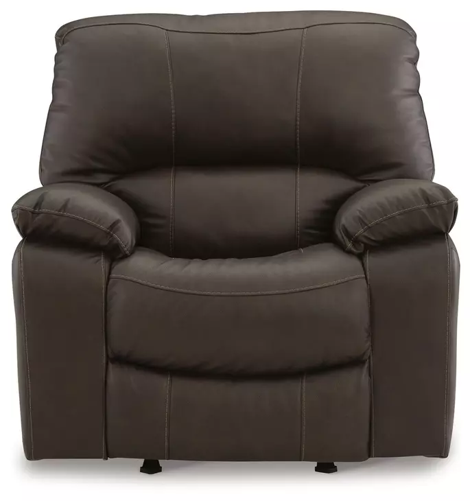 Leesworth Dark Brown Power Recliner