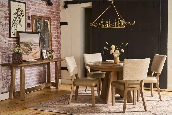 Griffith Park Sienna 64" Extendable Oval Dining Table
