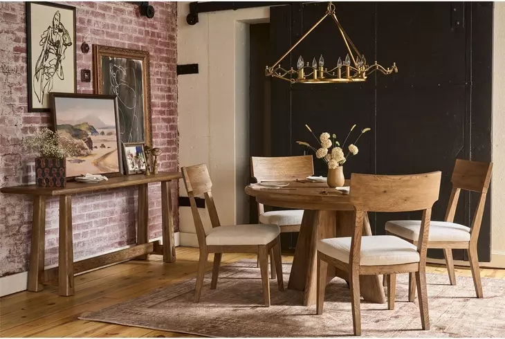 Griffith Park Sienna 64" Extendable Oval Dining Table