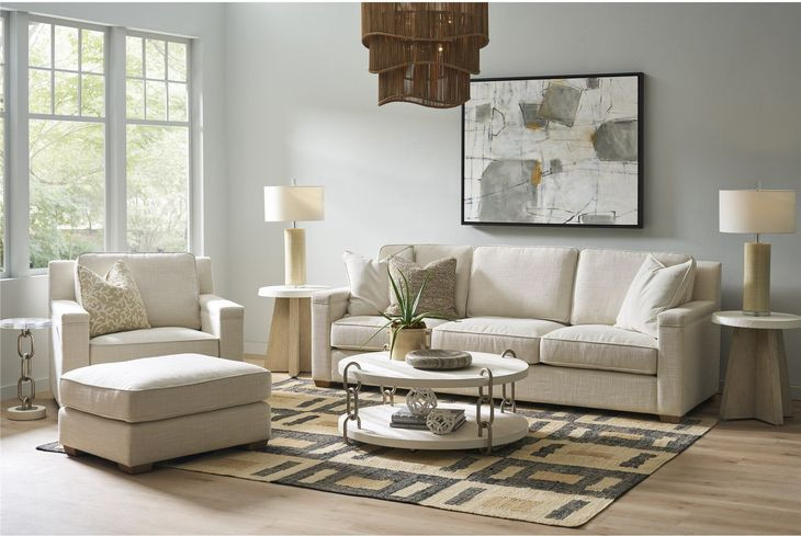 Azure Shoreline Round Chain Link Occasional Table Set