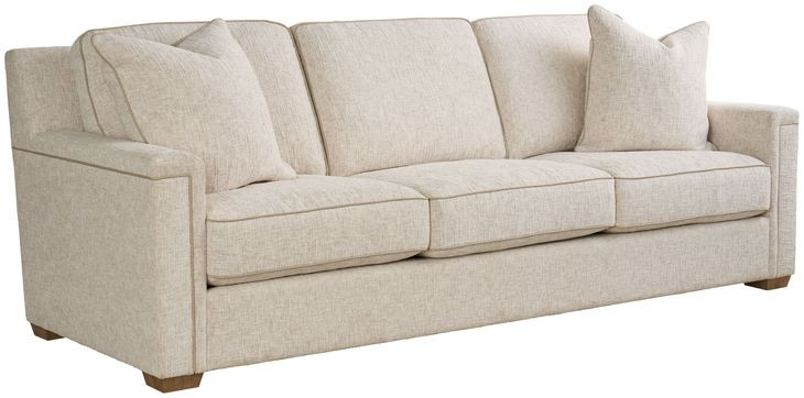 Sophie Rani Artic Performance Fabric 99" Sofa with Pillows