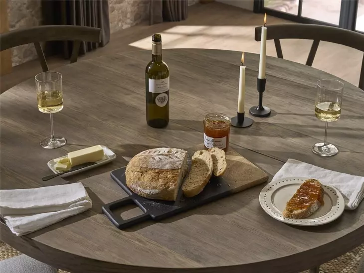 Abode Boulder 72" Extendable Oval Dining Table