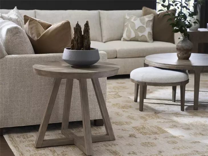 Abode Boulder Round Side Table