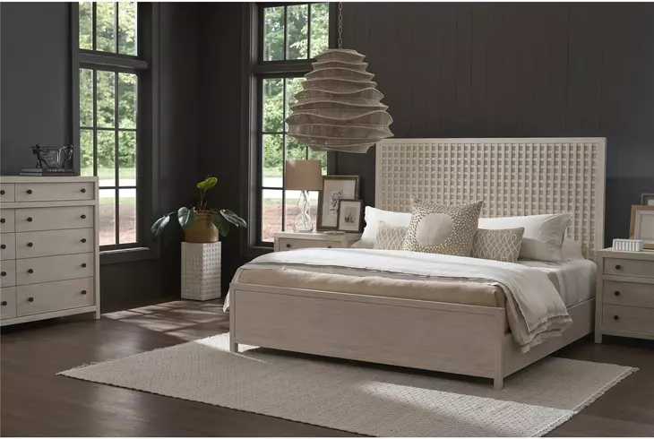 Abode River Rock King Panel Bed