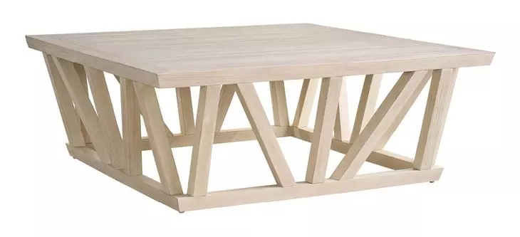 Abode River Rock Square Cocktail Table