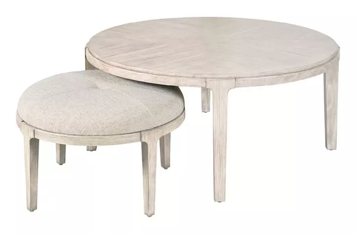 Abode River Rock Round Bunching Cocktail Table