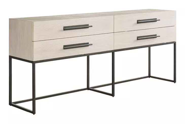 Abode River Rock and Gray Rectangular Console Table
