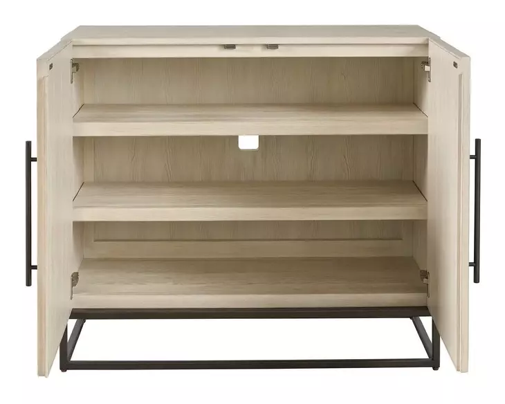 Dwell River Rock and Gray 2 Door Hall Chest