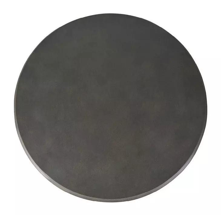 Dwell Smoked Bronze Round Wall Mirror