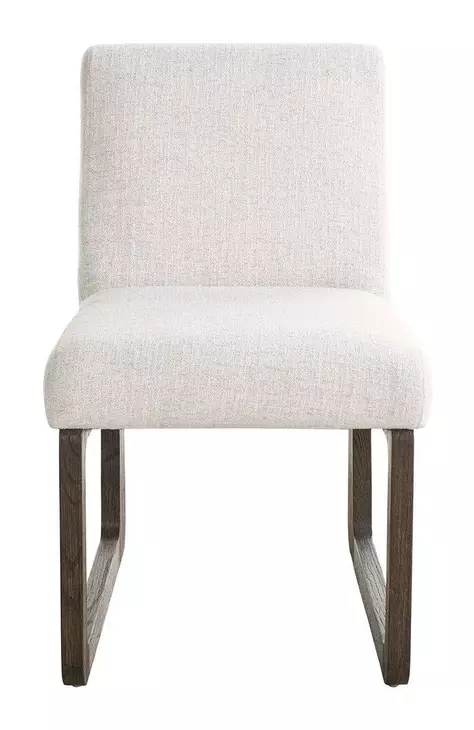 Evermont Beige and Sable Upholstered Side Chair Set of 2