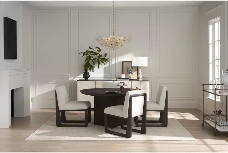 Evermont Sable 72" Extendable Oval Dining Table