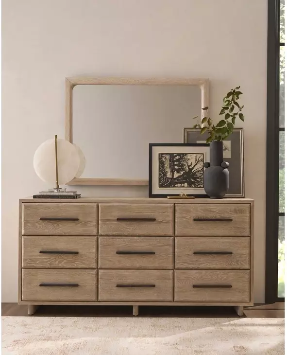 Modern Desert Rectangular Wall Mirror