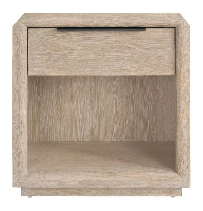 Evermont Desert 1 Drawer Open Nightstand with USB Charging and LED