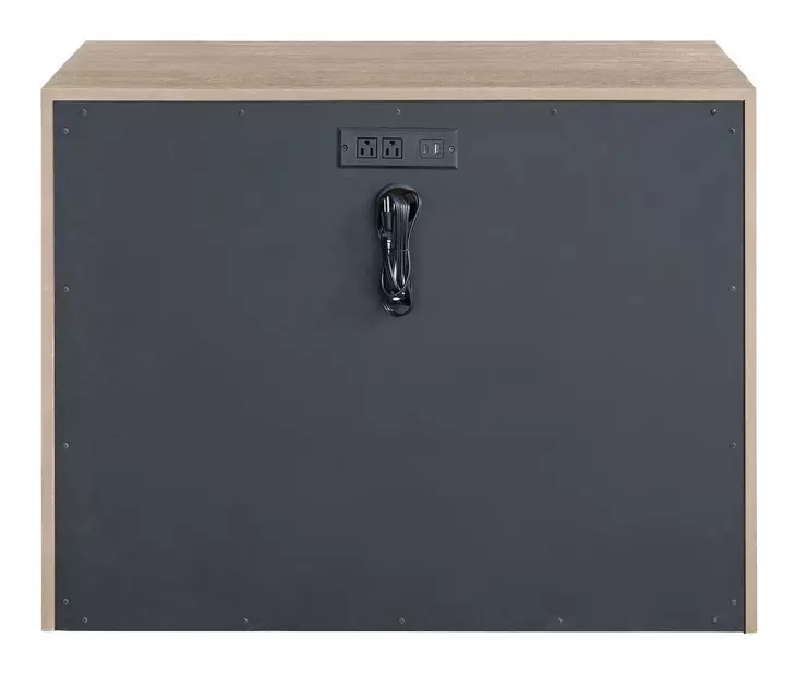 Evermont Desert 3 Drawer Dune Chest with USB Charging