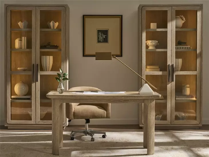 Evermont Desert 2 Door Display Cabinet with LED