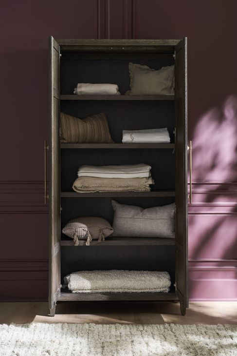 Montclair Cocoa 2 Door Wardrobe with LED