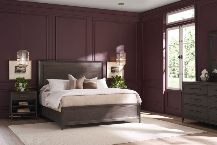 Montclair Cocoa  Panel Bedroom Set