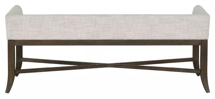 Montclair Yukon Sand Upholstered 56" Bench