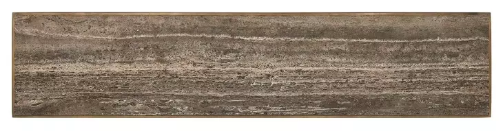 Montclair Brindle and Smoked Gold Travertine Top Occassional Table Set