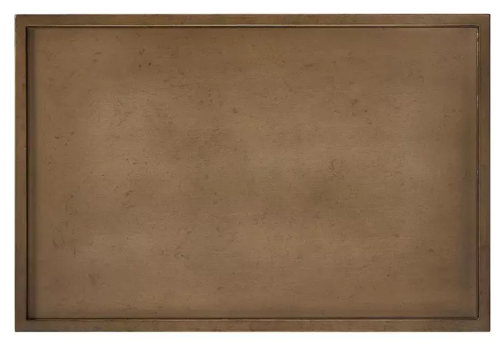 Ashford Smoked Gold Rectangular Side Table