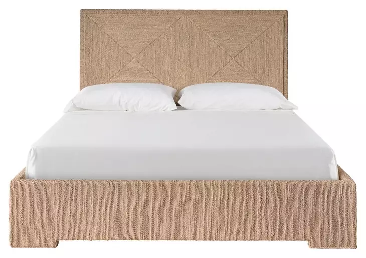 Oasis Abaca Woven King Panel Bed