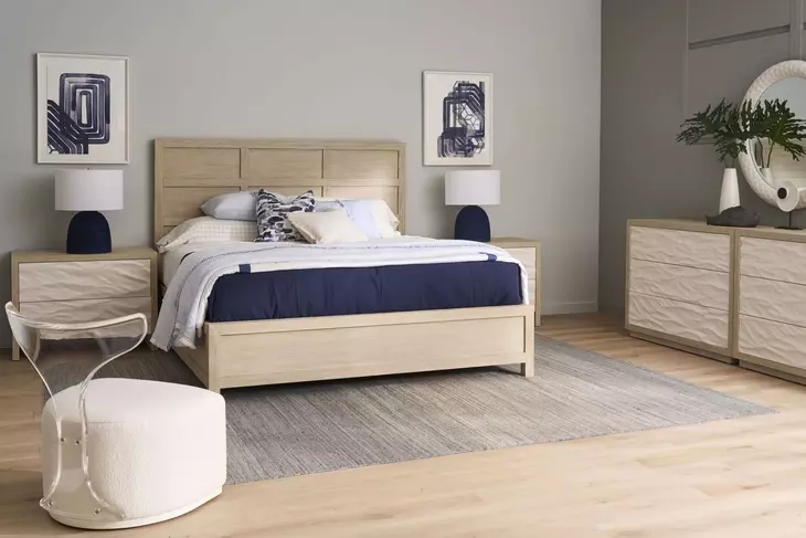 Oasis Dockside 2 Drawer Bedside Chest with USB Charging