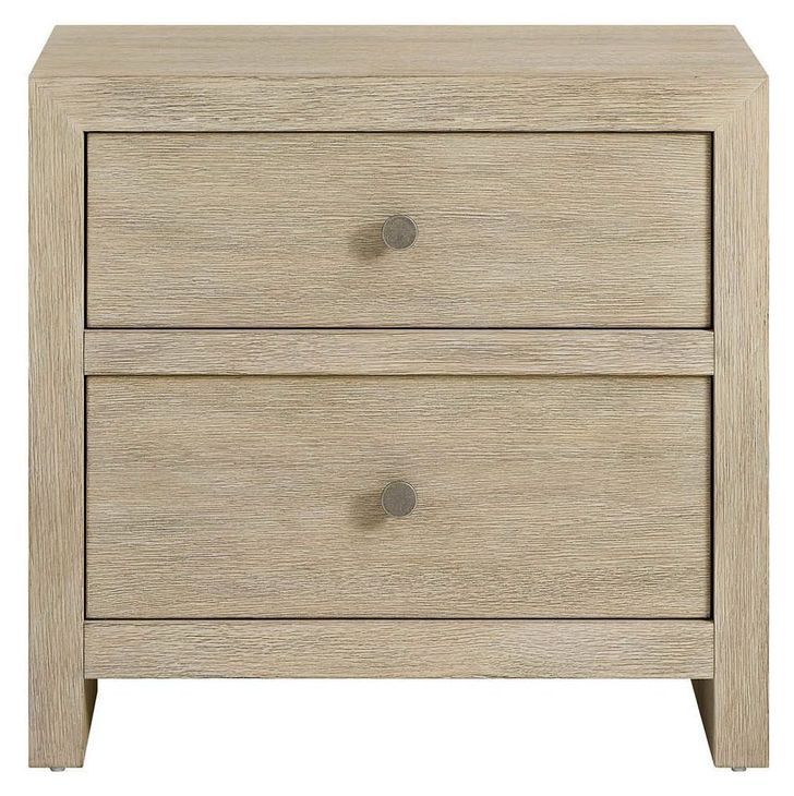 Azure Dockside 2 Drawer Nightstand with USB Charging