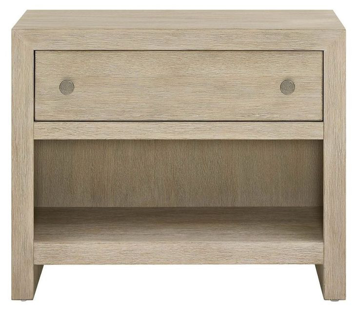 Oasis Dockside 1 Drawer Nightstand with USB Charging and LED