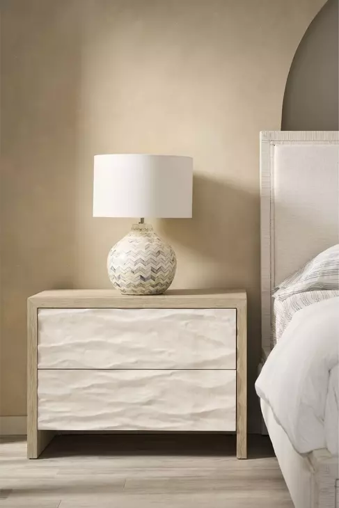 Oasis Dockside 2 Drawer Bedside Chest with USB Charging