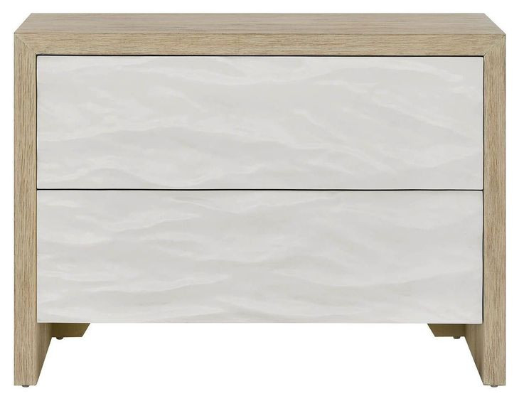 Azure Dockside 2 Drawer Bedside Chest with USB Charging