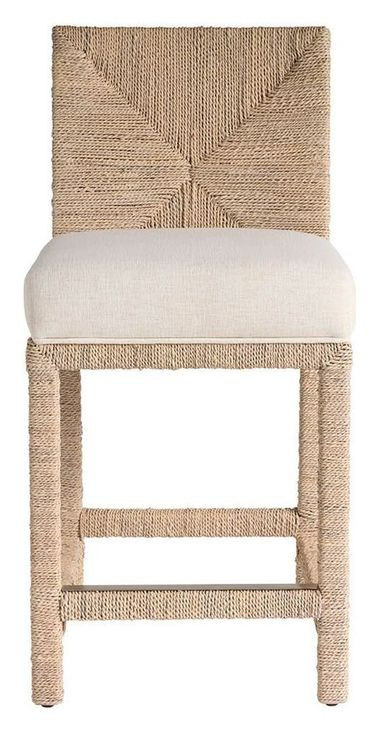 Azure Nomad Snow Performance Fabric Counter Height Chair