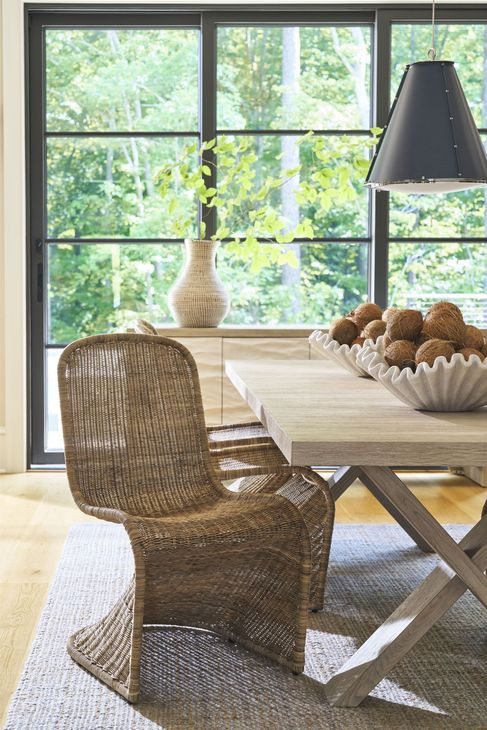 Oasis Barley Woven Slimit Dining Chair