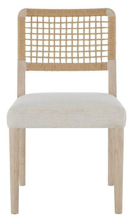 Oasis Dockside and Nomad Snow Performance Fabric Dining Chair Set of 2