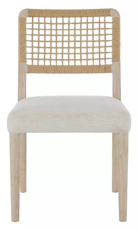 Oasis Dockside and Nomad Snow Performance Fabric Dining Chair Set of 2